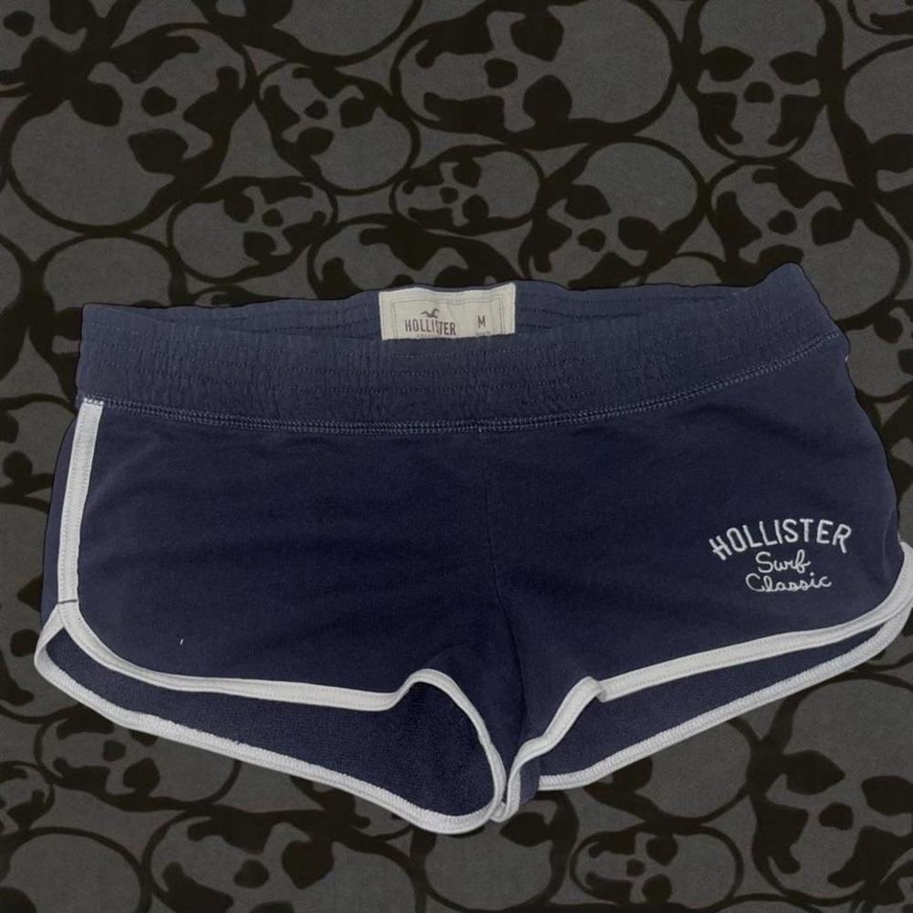Y2K Hollister navy micro mini booty shorts Medium